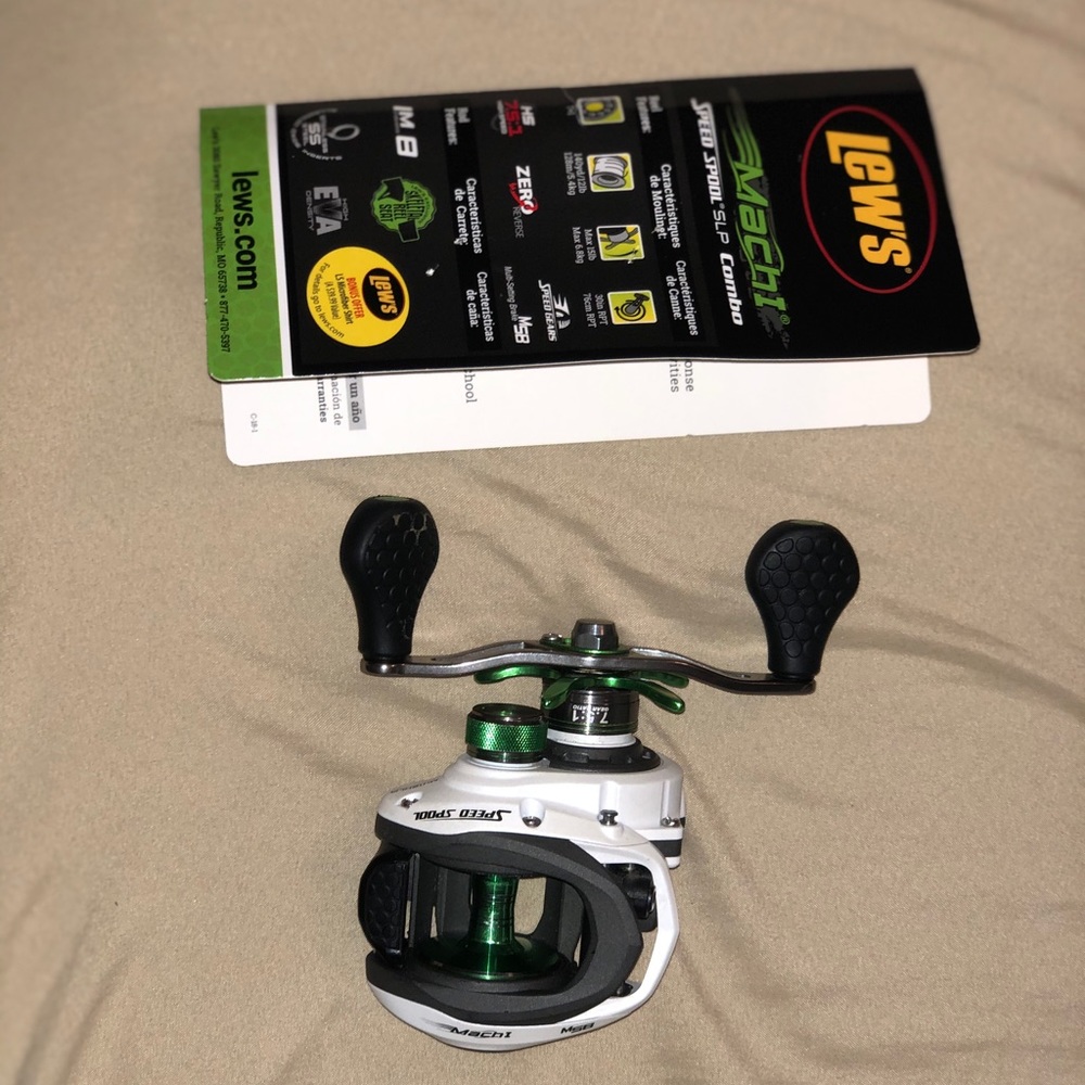 Lew’s Mach1 bait casting speed spool